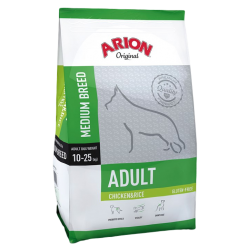 ARION ORIGINAL ADULT MEDIUM CHICKEN & RICE 12kg + GRATIS